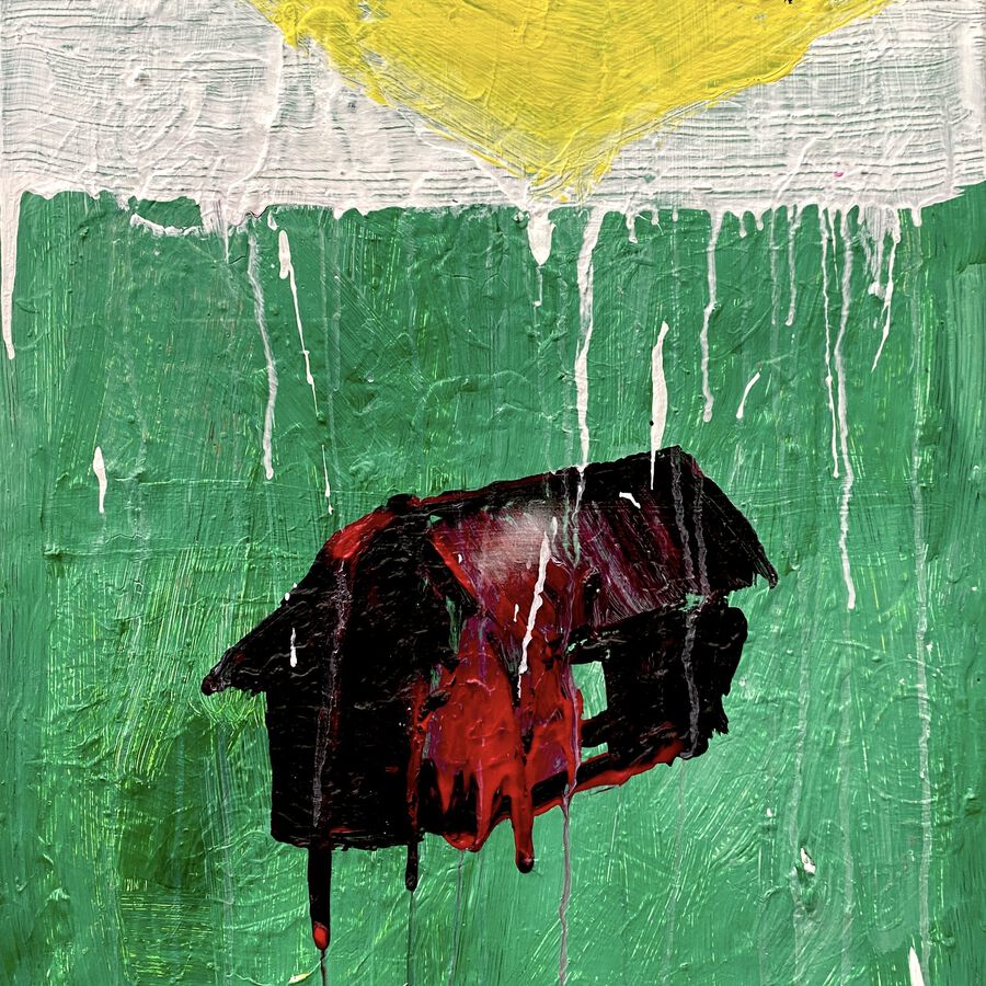 Ulrich Langenbach, BUSSTOP, 2025, mixed media